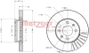 Превью - 6110707 METZGER Тормозной диск (фото 2)