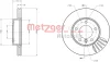 Превью - 6110712 METZGER Тормозной диск (фото 2)