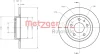 Превью - 6110740 METZGER Тормозной диск (фото 2)