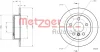 Превью - 6110774 METZGER Тормозной диск (фото 2)