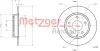 Превью - 6110799 METZGER Тормозной диск (фото 2)