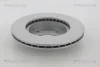 Превью - 8120 50110 TRISCAN Тормозной диск (фото 2)