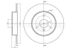 23-0538C METELLI Тормозной диск