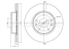 23-0574C METELLI Тормозной диск