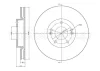 23-0927C METELLI Тормозной диск