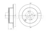 23-0931C METELLI Тормозной диск