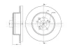 23-0971C METELLI Тормозной диск