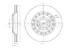 23-1121C METELLI Тормозной диск