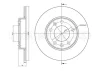 23-1509C METELLI Тормозной диск