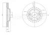 23-1818C METELLI Тормозной диск