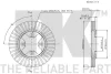 Превью - 202238 NK Тормозной диск (фото 3)