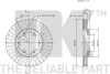 Превью - 202250 NK Тормозной диск (фото 3)
