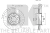 Превью - 202267 NK Тормозной диск (фото 3)