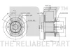 Превью - 202321 NK Тормозной диск (фото 3)