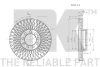 Превью - 202361 NK Тормозной диск (фото 3)
