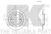 Превью - 202663 NK Тормозной диск (фото 3)