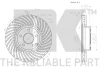 Превью - 2033103 NK Тормозной диск (фото 3)