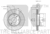 Превью - 203420 NK Тормозной диск (фото 3)
