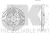 Превью - 203439 NK Тормозной диск (фото 3)