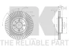 Превью - 203536 NK Тормозной диск (фото 3)