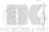 Превью - 2045111 NK Тормозной диск (фото 3)