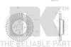 Превью - 2045134 NK Тормозной диск (фото 3)