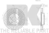 Превью - 2045169 NK Тормозной диск (фото 3)