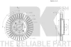 Превью - 205224 NK Тормозной диск (фото 3)