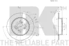 Превью - 205225 NK Тормозной диск (фото 3)