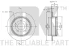 Превью - 209307 NK Тормозной диск (фото 3)
