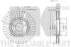 Превью - 209312 NK Тормозной диск (фото 3)