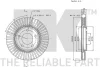 Превью - 209313 NK Тормозной диск (фото 3)