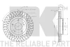 Превью - 209329 NK Тормозной диск (фото 3)