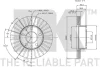 Превью - 209945 NK Тормозной диск (фото 3)