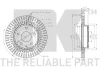 Превью - 313281 NK Тормозной диск (фото 3)