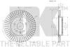 Превью - 313670 NK Тормозной диск (фото 3)
