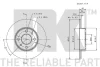Превью - 319922 NK Тормозной диск (фото 3)