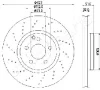 DI-0528 JAPANPARTS Тормозной диск