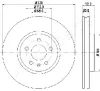 DI-0917 JAPANPARTS Тормозной диск