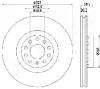 DI-0922 JAPANPARTS Тормозной диск