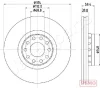 DI-0924C JAPANPARTS Тормозной диск