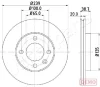 DI-0939C JAPANPARTS Тормозной диск