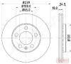 DI-0945C JAPANPARTS Тормозной диск