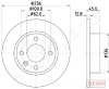 DI-0946C JAPANPARTS Тормозной диск