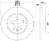 DI-0948 JAPANPARTS Тормозной диск