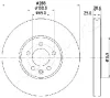 DI-0950 JAPANPARTS Тормозной диск