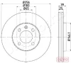 DI-0951C JAPANPARTS Тормозной диск