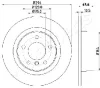 DP-0102 JAPANPARTS Тормозной диск