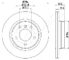 DP-0109 JAPANPARTS Тормозной диск