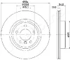 DP-0131 JAPANPARTS Тормозной диск